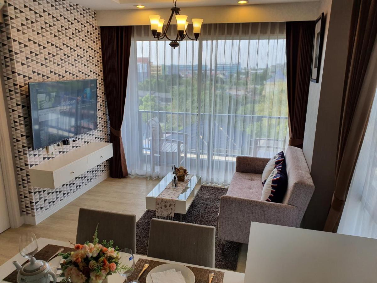 Execlusive Seaview 1 Bedroom Suite With Toproof Pool At The Patio Bangsaen Ngoại thất bức ảnh
